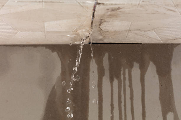 Professional Burst Pipe Cleanup technician working in Mashpee, MA